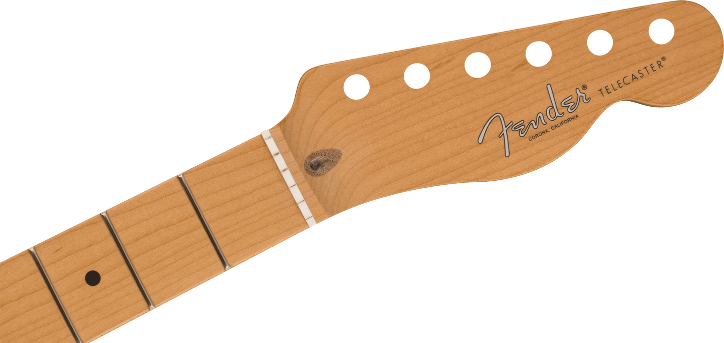 American Pro II Tele Neck, 22 Narrow Tall Frets, 9.5", Roasted Maple