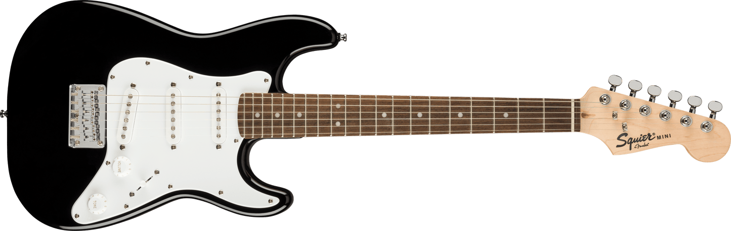 Pack Squier Mini Stratocaster, Preto