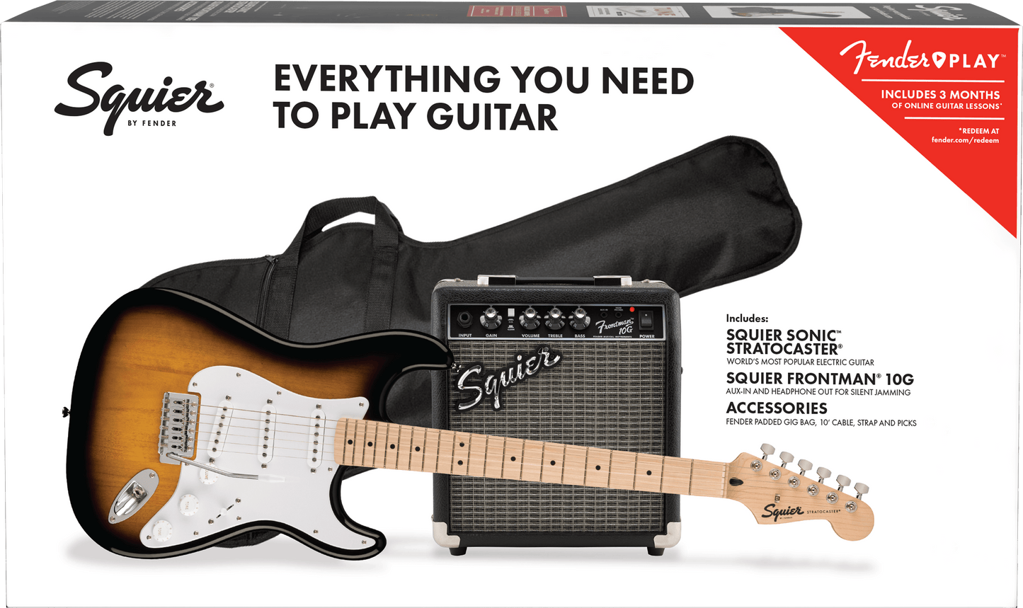 Squier Sonic® Stratocaster® Pack