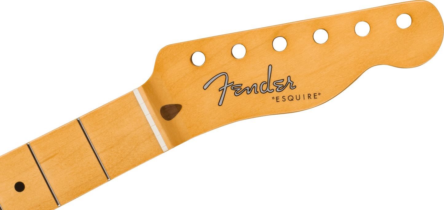 50's Esquire® Neck, 21 Vintage Frets, 7.25", U Shape, Maple