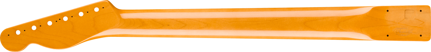 American Vintage II 1963 Telecaster Neck, 21 Vintage Tall Frets, 7.25" Radius, Rosewood