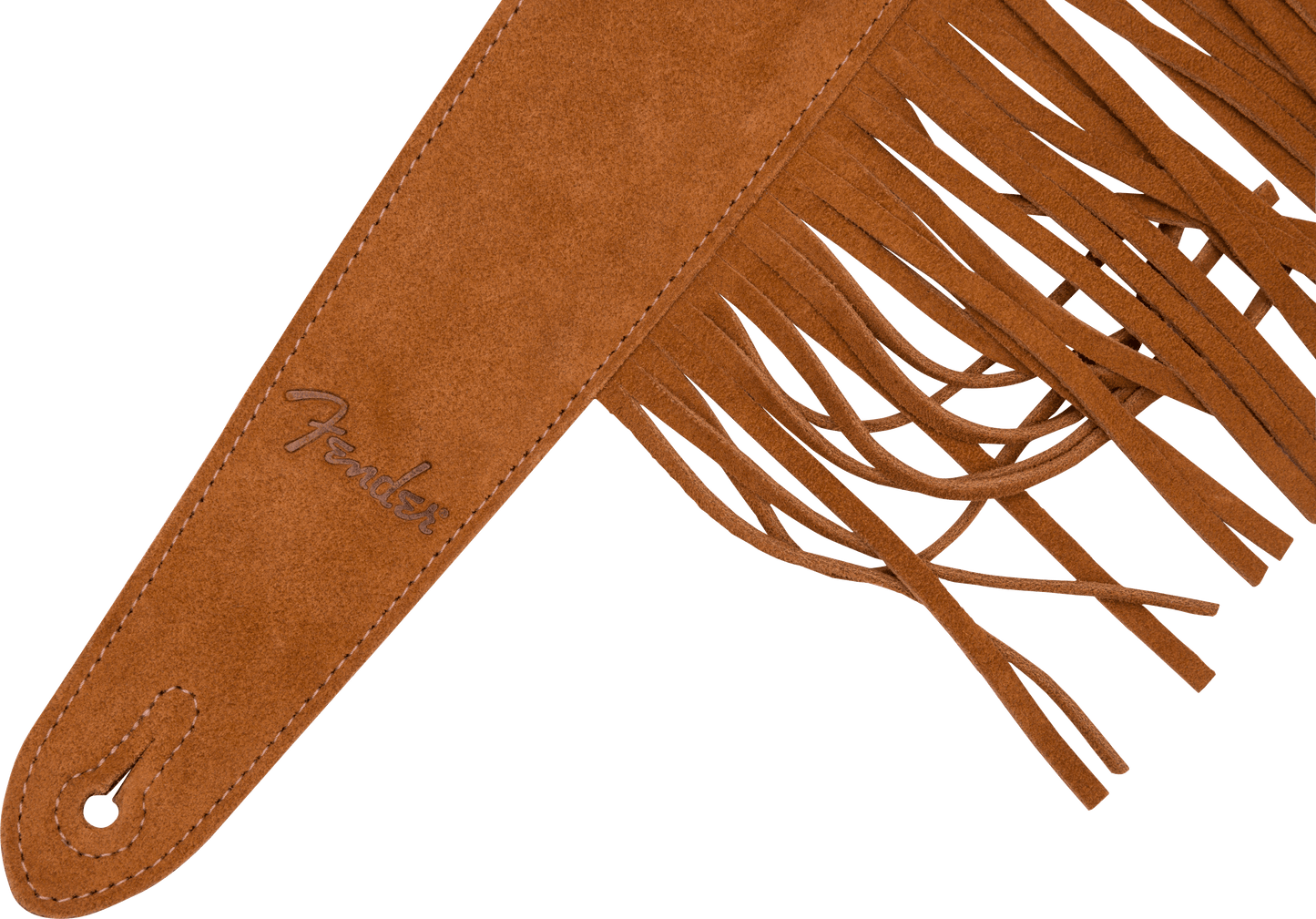 Suede Fringe Strap