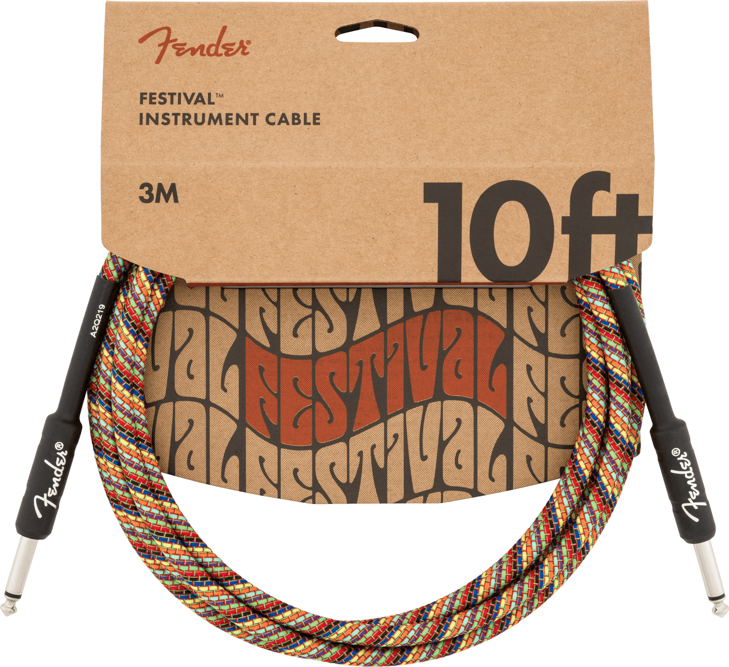 Festival Instrument Cable, Rainbow