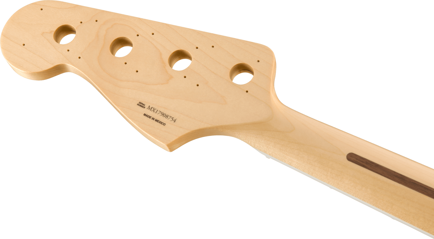 Classic Series 70's Jazz Bass® Neck, 20 Medium Jumbo Frets, Block Inlay, Pau Ferro