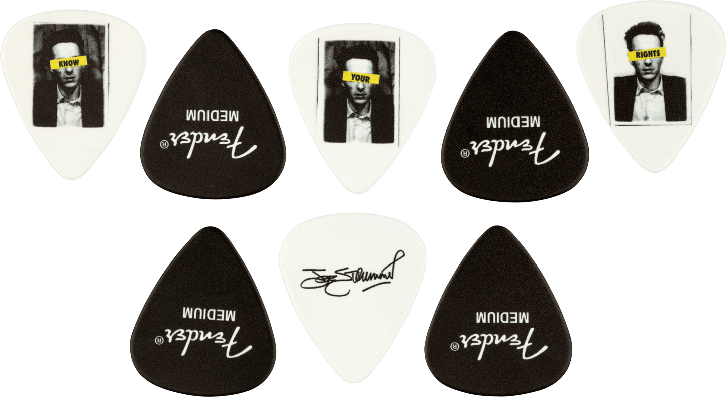 Joe Strummer Pick Tin, Medium - 8 Pack