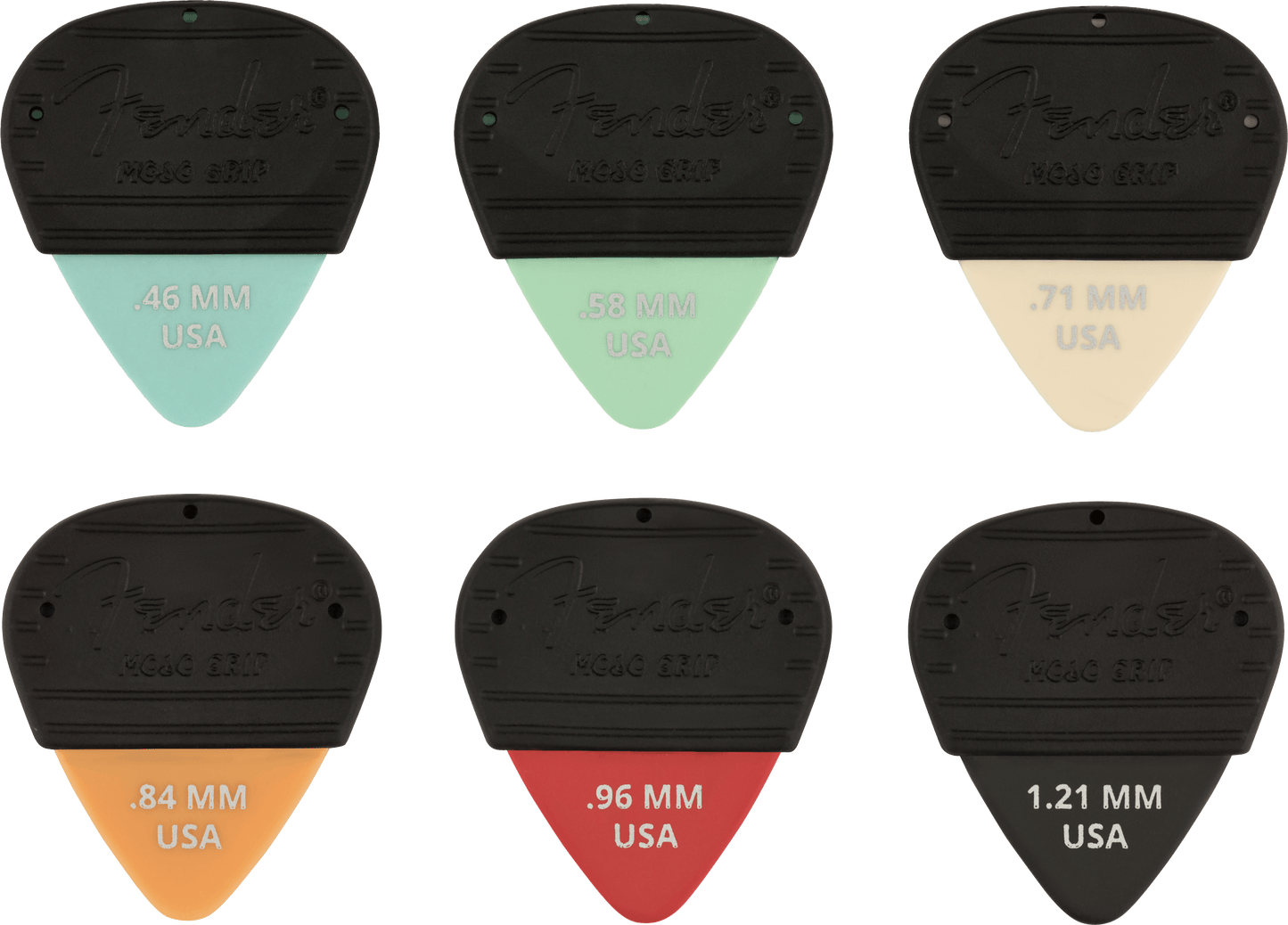 Mojo Grip Dura-Tone® Delrin Picks - 3-Pack