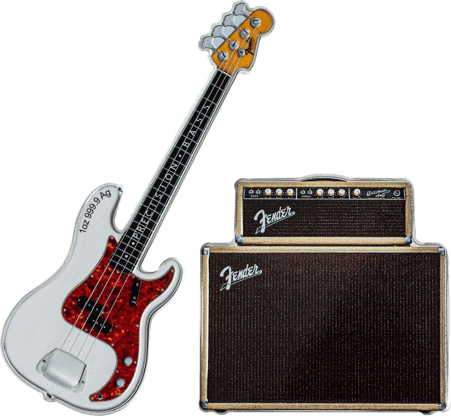 Fender™ Dynamic Duo Silver Coin Set