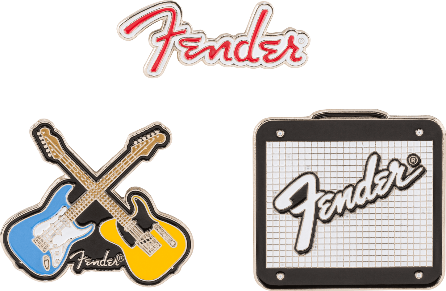 Fender™ Amp Logo Enamel Pin