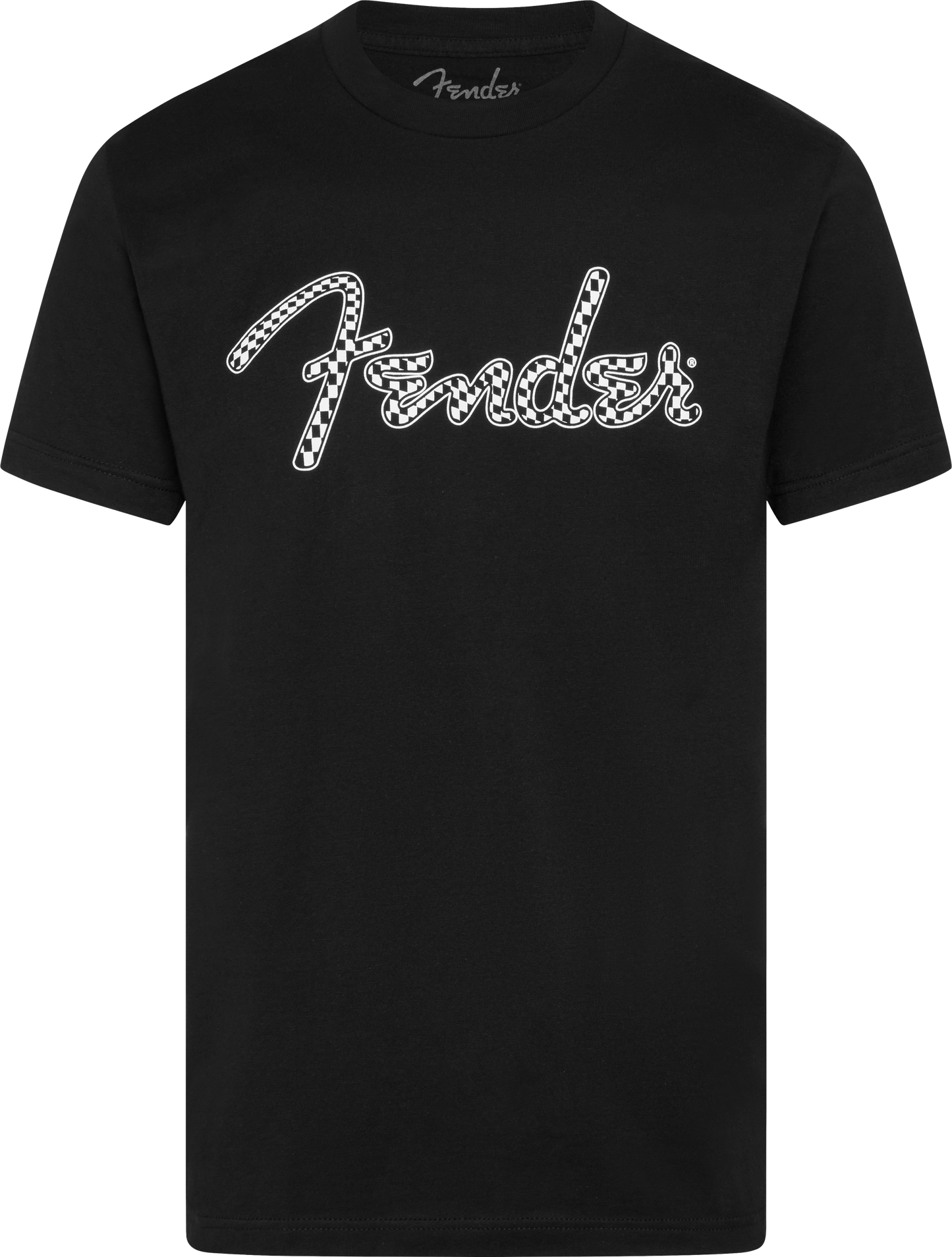 Fender® Spaghetti Logo Wavy Checker Tee